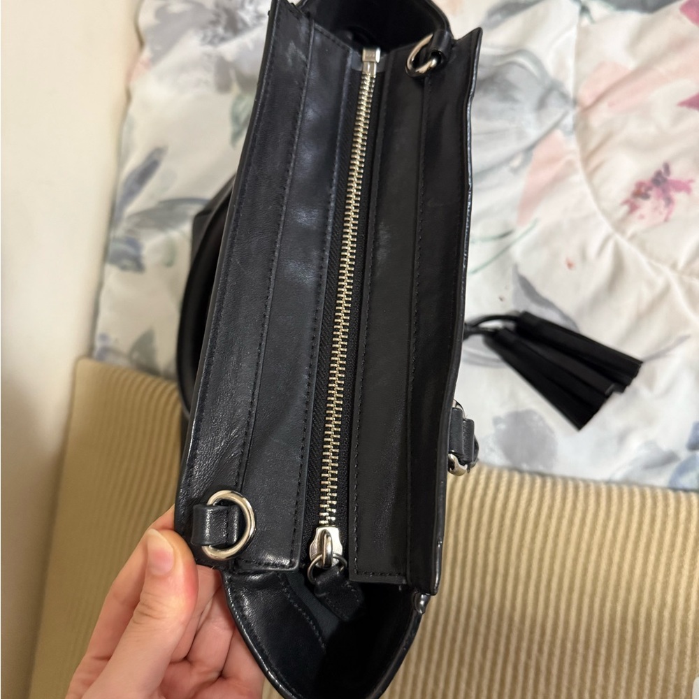 COACH Legacy Mini Black Tanner Handbag - Picture 7 of 10